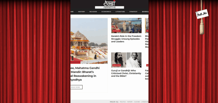 ‘When Narrative Wars result in bloodshed, countering them becomes imperative’: RSS Akhil Bharatiya Prachar Pramukh Shri Sunil Ambekar inaugurates ‘Desi Narrative’